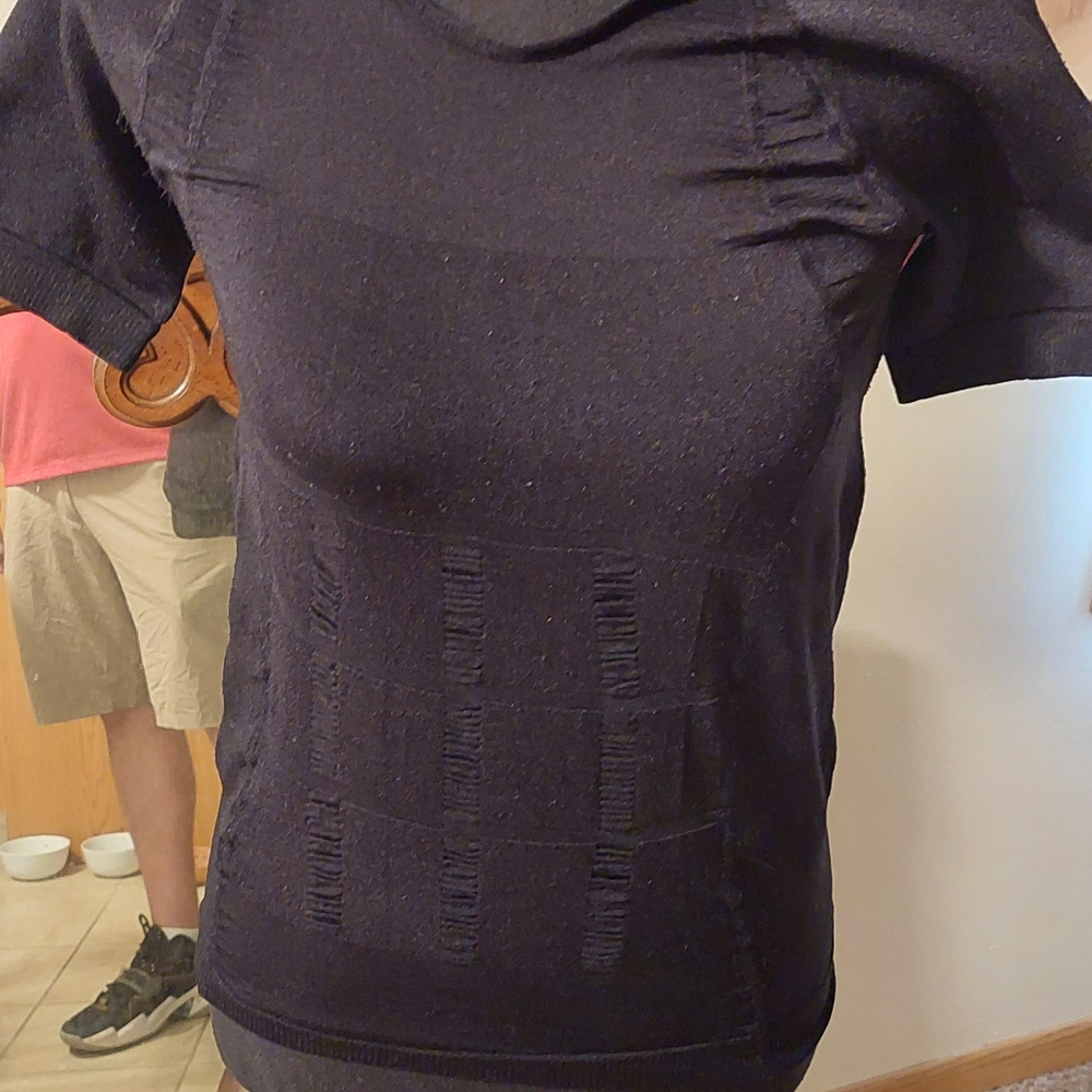 Athletic woman sports atire